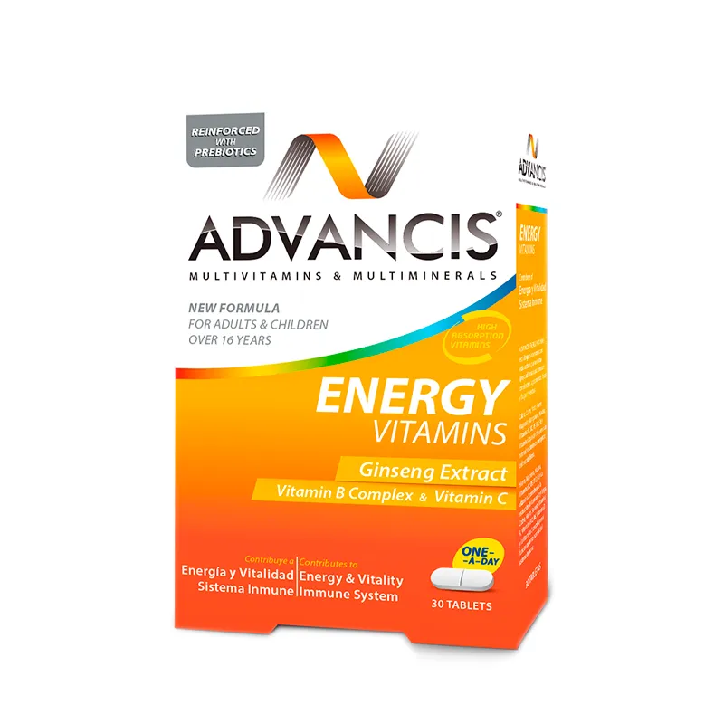 ADV ENERGY VITAMINS X 30 COMP.