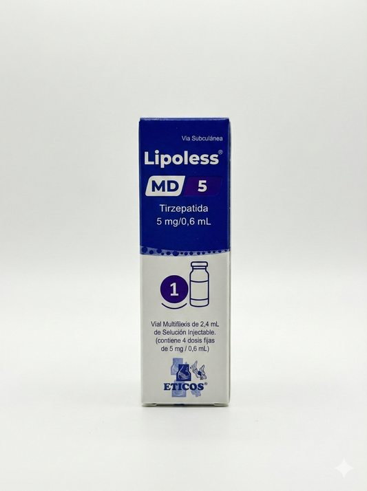 COMBO 2 LIPOLESS 5MG - MD (1 AMPOLA) - FULL