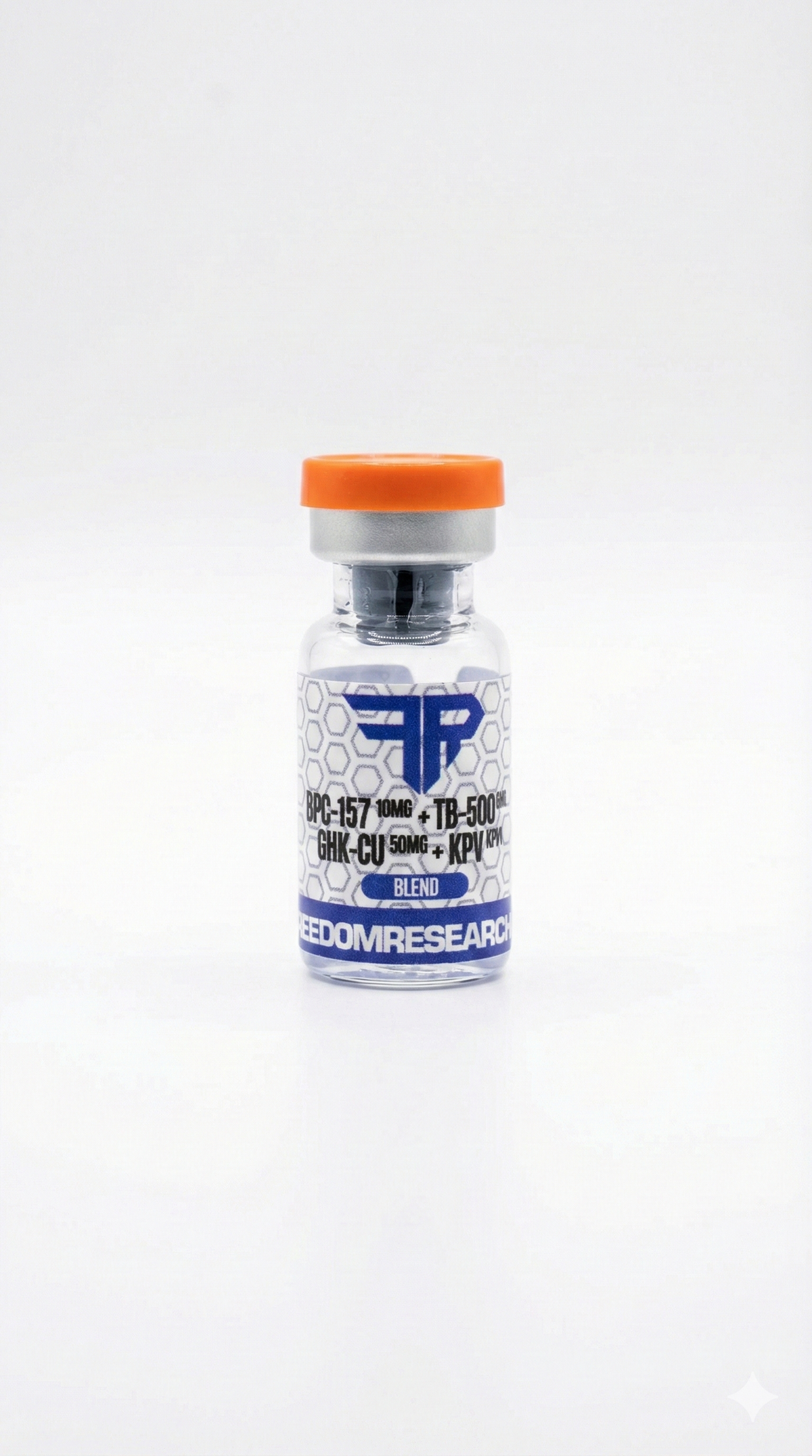 KLOW PEPTIDE (BPC 157 10MG + TB 500 10MG + GHK-CU 50MG + KPV 10MG) + ACOMPANHA ÁGUA BAC