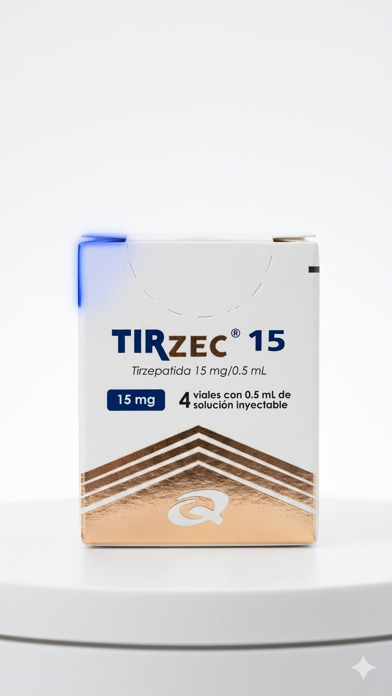 TIRZEC 15mg 4 AMPOLAS - FULL