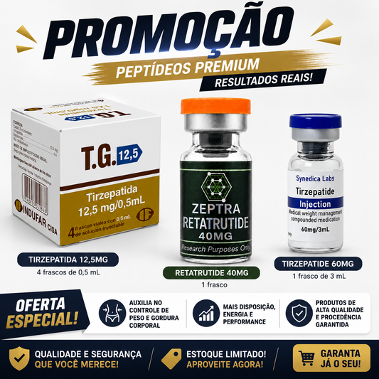 TG 12,5mg + RETATRUTIDE 40mg ZEPTRA + 1 AMPOLA SYNEDICA 60mg