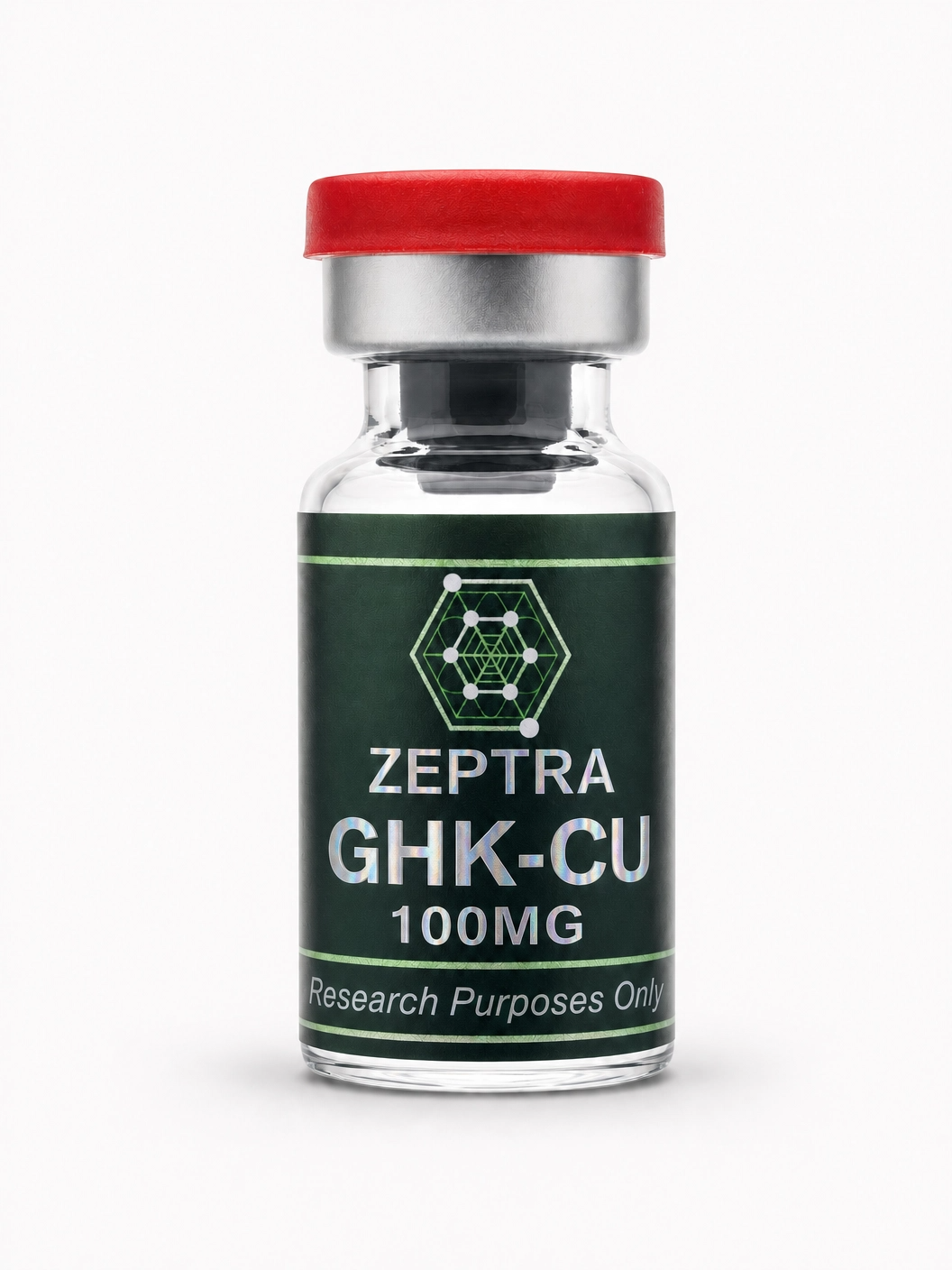 GHK-CU 100MG + AGUA BACTERIOSTÁTICA - ZEPTRA