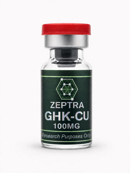 GHK-CU 100MG + AGUA BACTERIOSTÁTICA - ZEPTRA