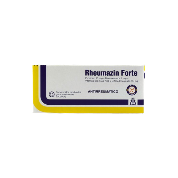 RHEUMAZIN FORTE - CONT. 20 CAPS - FULL