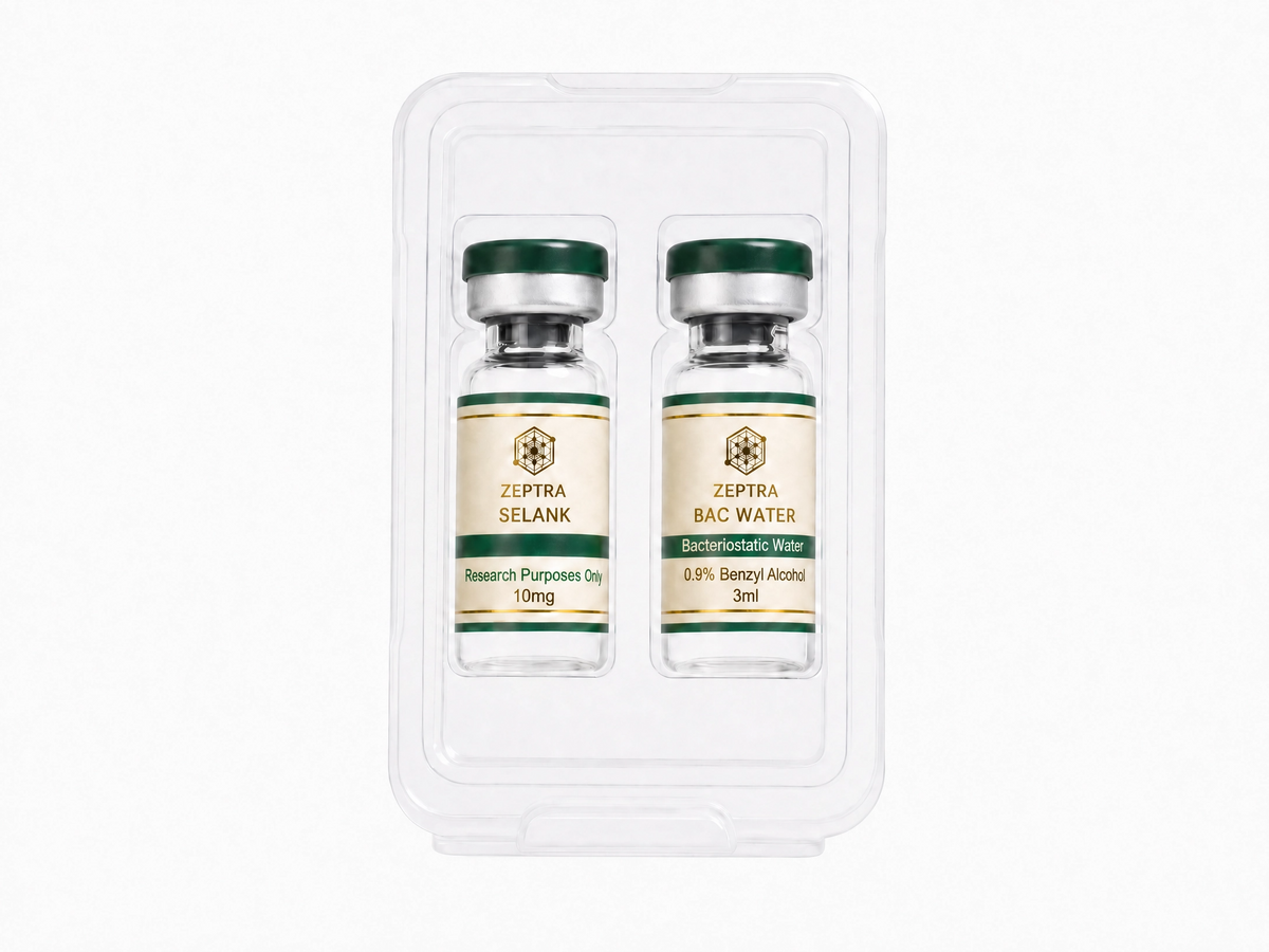 SELANK 10mg + AGUA BACTERIOSTÁTICA - ZEPTRA